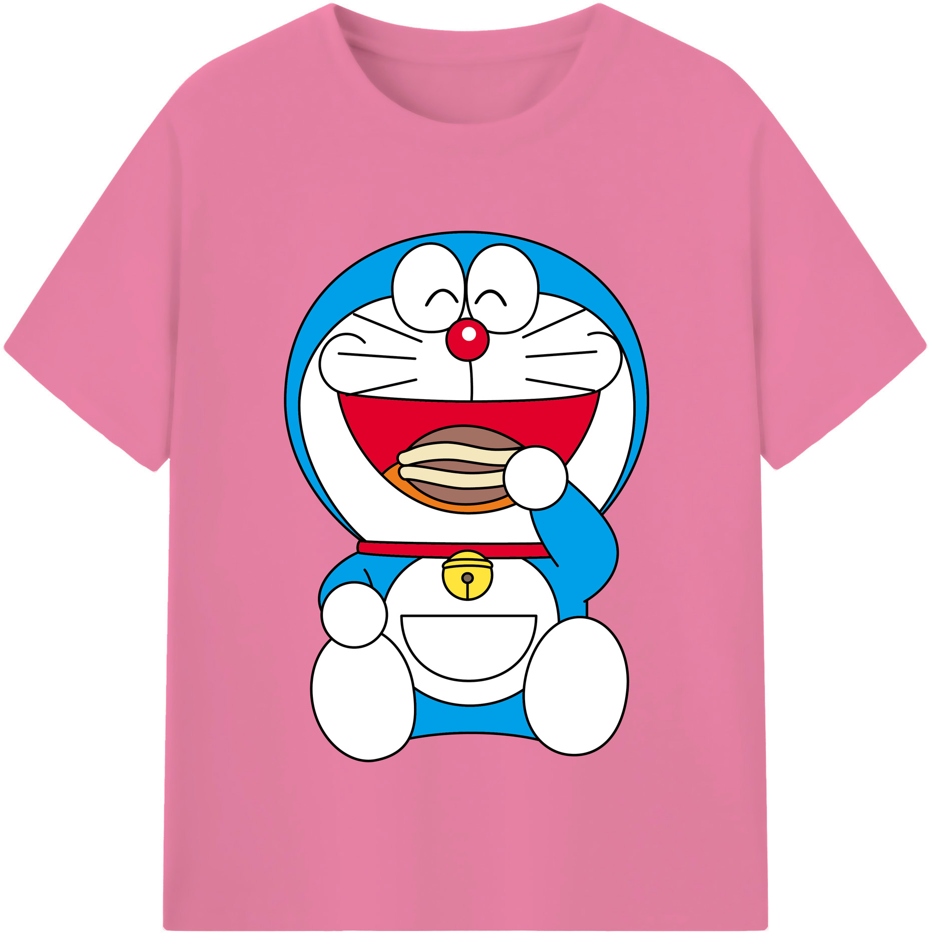 （画像用） ドラえもん Doraemon 綿100％半袖Tシャツ（フロントプリント）